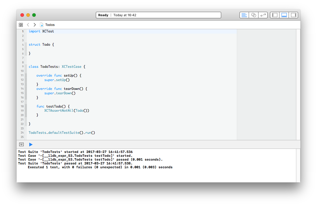 TDD in Xcode Playgrounds via <a href="/pardel/">Paul Ardeleanu 👨‍💻 🥑</a> #swiftlang #iosdev m.pardel.net/tdd-in-xcode-p…