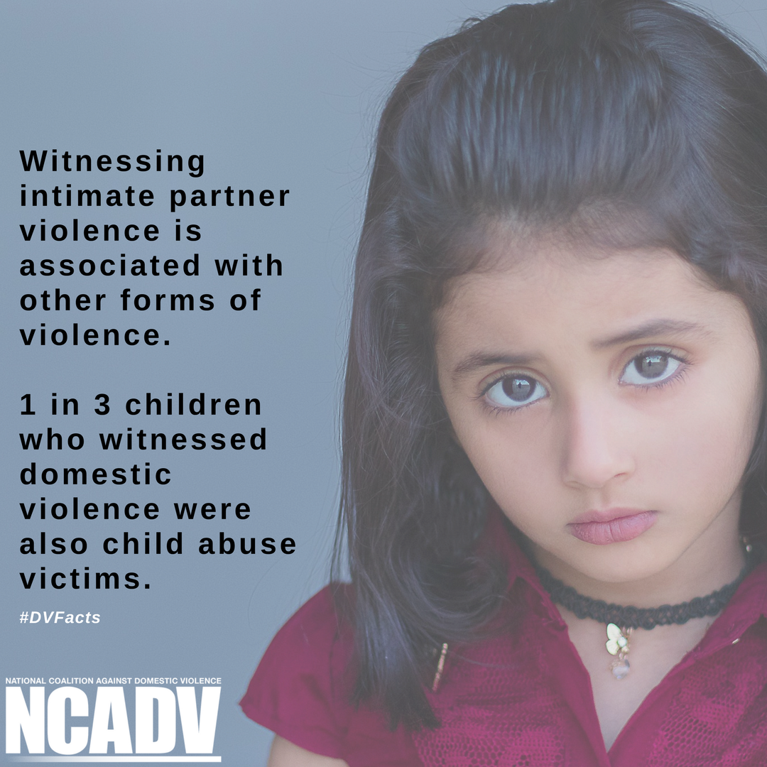 sj_action's tweet image. 1 in 3 kids who see #DV are also #abuse #victims. #DVFacts