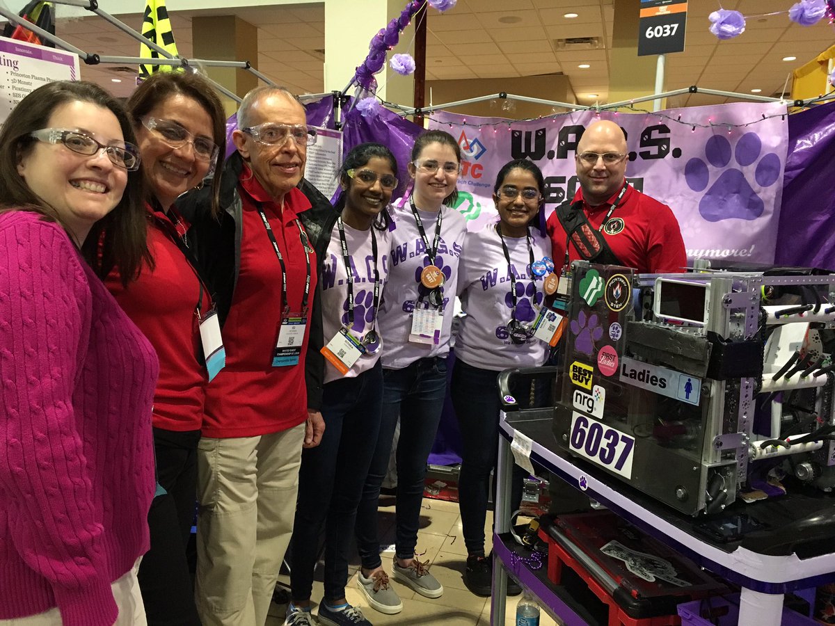 wagsrobotics's tweet image. Thanks to our generous sponsor Picatinny Aresenal for visiting us in St. Louis at the FTC World Championship! @PicatinnyCG #picastem