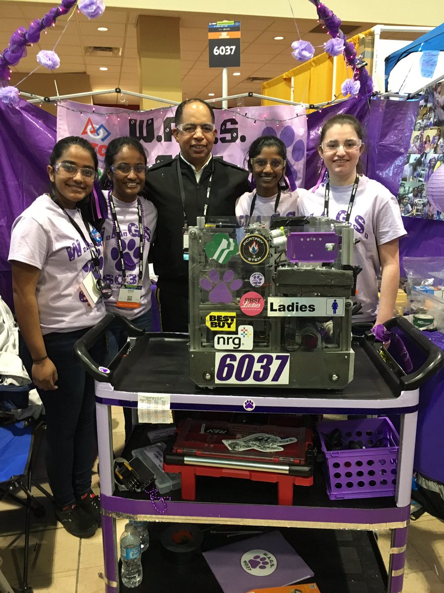 wagsrobotics's tweet image. Thanks to our generous sponsor Picatinny Aresenal for visiting us in St. Louis at the FTC World Championship! @PicatinnyCG #picastem
