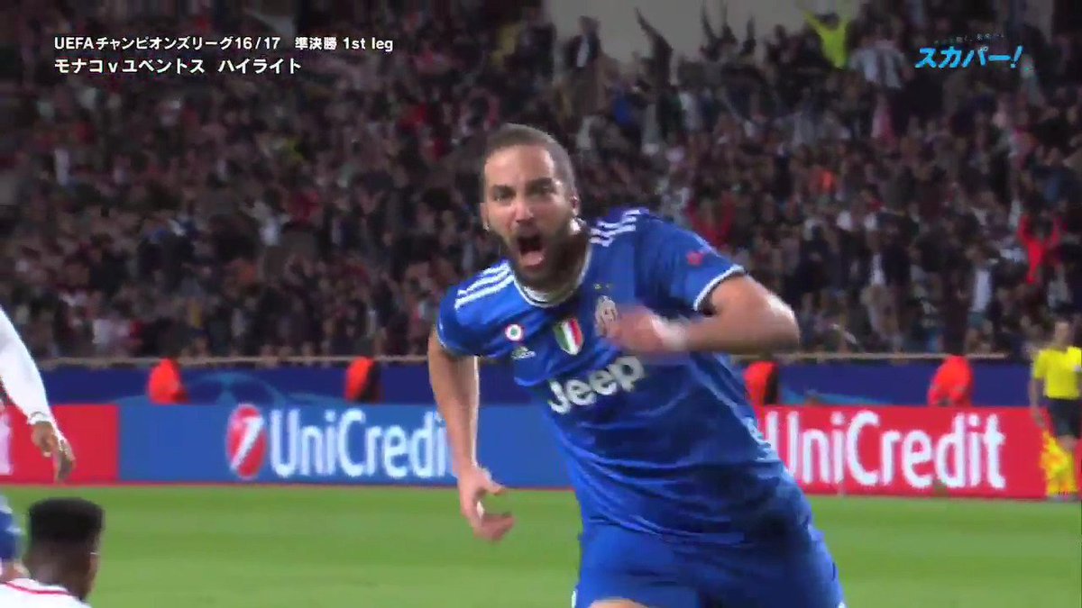 ブンデスリーガ スポーツライブ Powered By スカパー ハイライト Ucl 準決勝 1stleg モナコvsユベントス イグアインがドッピエッタ 磐石のユーべ T Co Ircxpyomns スカパー スカサカ