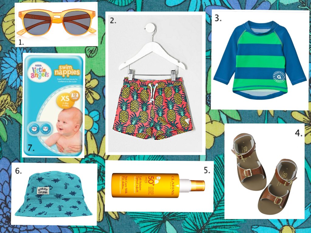 It will be sunny one day! Eventually? Here's some baby boy swim kit for when we finally defrost... tmblr.co/ZU3B1w2LGc1Je