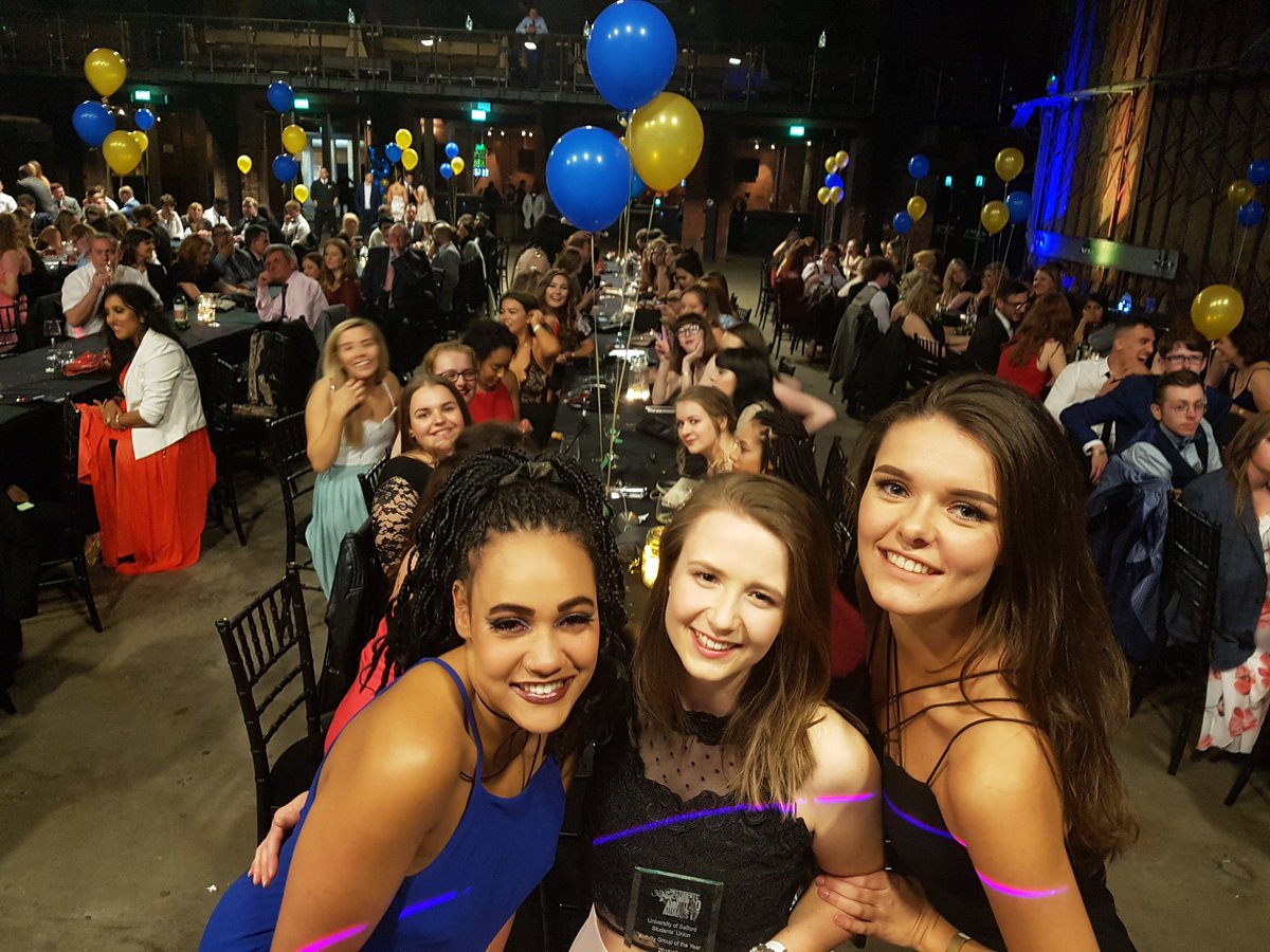 SalfordUniDance's tweet photo. Congratulations to the group for winning #Newcomer, #StudentLedEvents, and #ActivitiesGroupOfTheYear! We're very proud of you all! #SUAA17 https://t.co/OAamOSx5aG