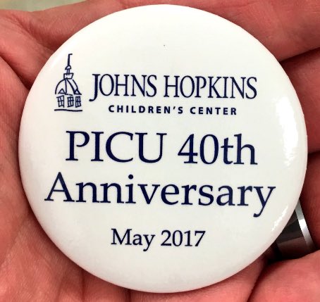 Let the #JHPICU40 Celebrations begin! 🎊 #PedsICU 🎉