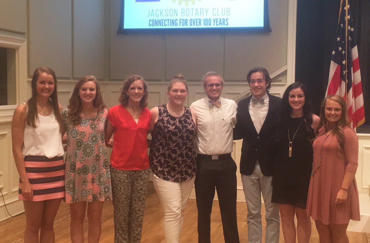 These impressive students were each awarded $1,000 Jr Rotarian scholarships today! 152 scholarships have been given out to date.