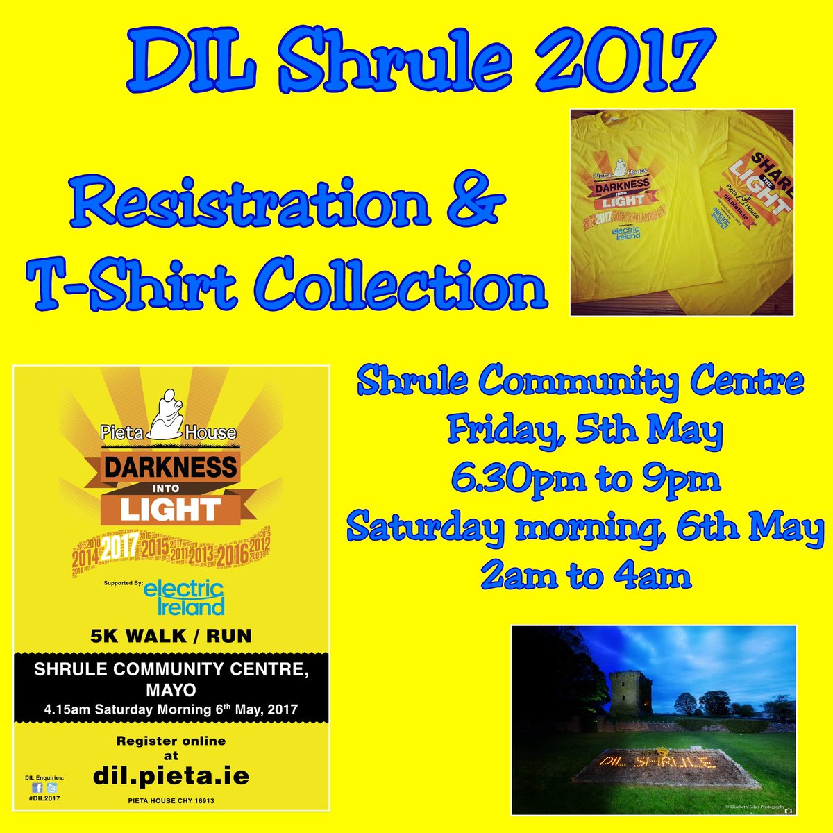 We're almost there folks ... it's this weekend ... FRIDAY NIGHT / SATURDAY MORNING!!!!! #DIL2017 #PietaHouse #ElectricIreland