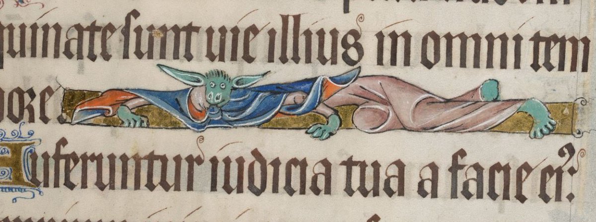 BLMedieval's tweet photo. Yoda, you seek Yoda? Try the margins of medieval manuscripts https://t.co/fUFQDF4qD2 #MaytheFourthBeWithYou https://t.co/hWDo92lBW5