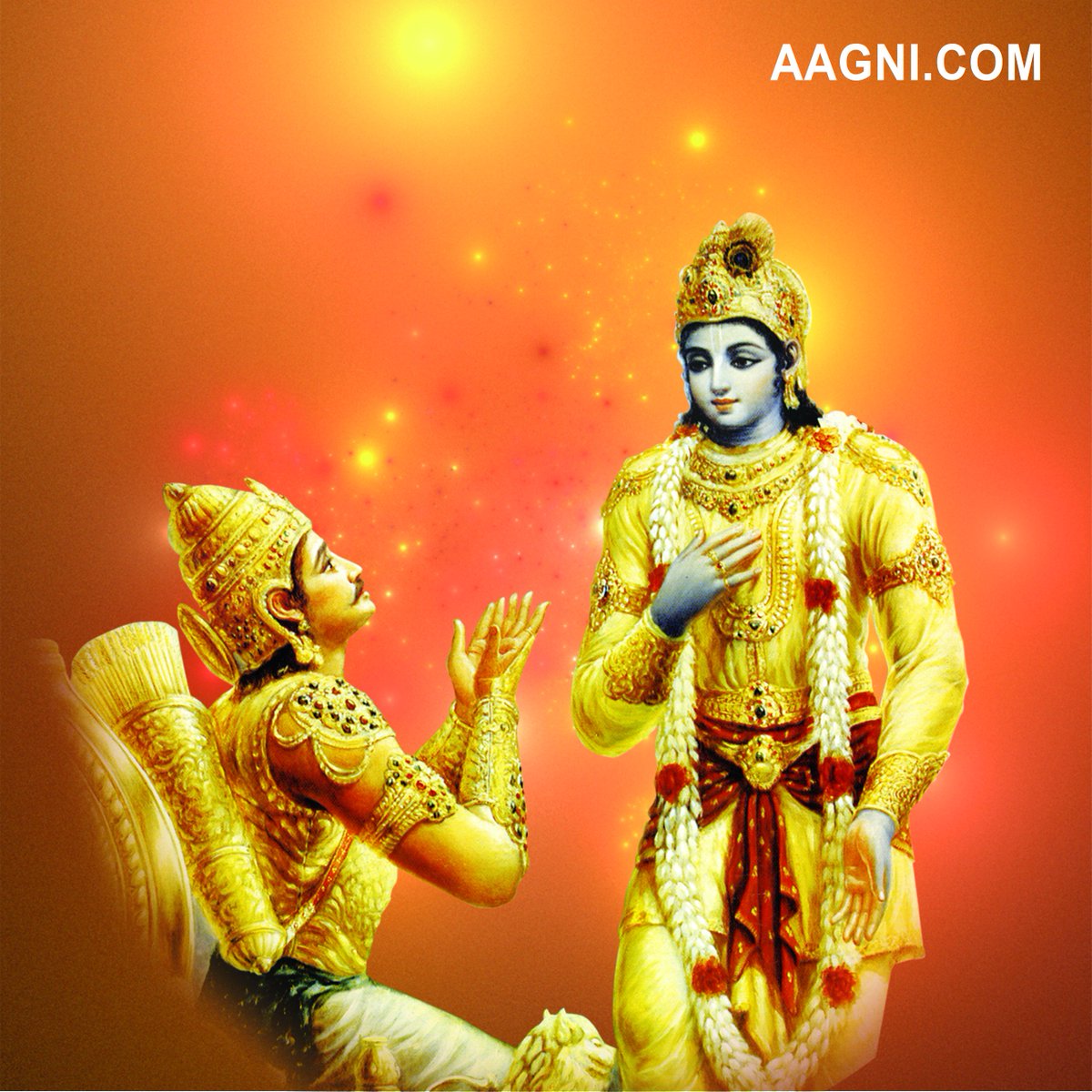 HinduJagoran's tweet image. Arjuna Uvacha: O #Varsneya (Krishna)! Why Is Man Involved To Commit #Papam (#Sins), Stubbornly, As If, He Is Engaged In Balat (By Force)??!!