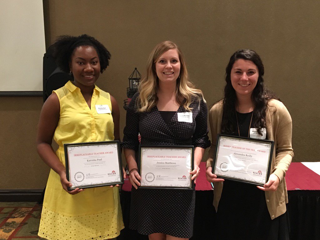 @Beacon_LC Celebrating Garinger Wildcats! Awesome teachers!!