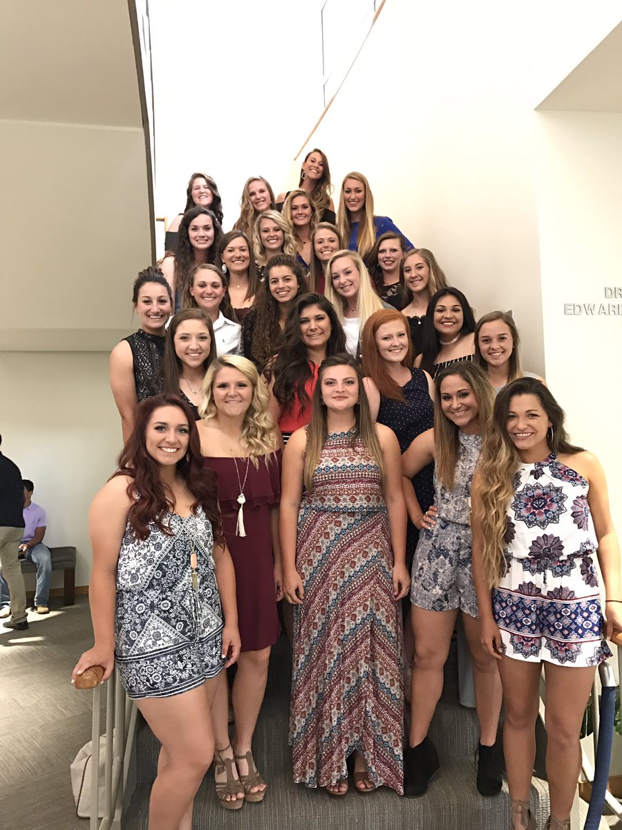 They clean up nice! #TLUSoftball #AwardsBanquet