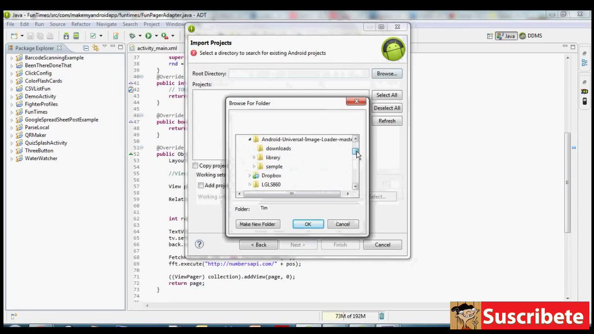 getelseif's tweet image. Android Tutorial - Download and import project from GitHub dub.io/s/138560 #android_operating_system #programming
