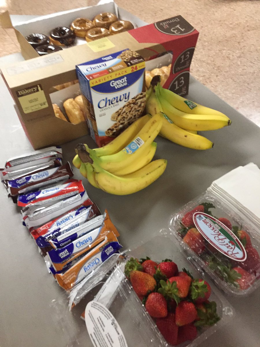 Take a break from studying! Come get some Breakfast in Briles Lobby! Right now!