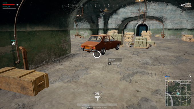 地下で車を走らした結果 