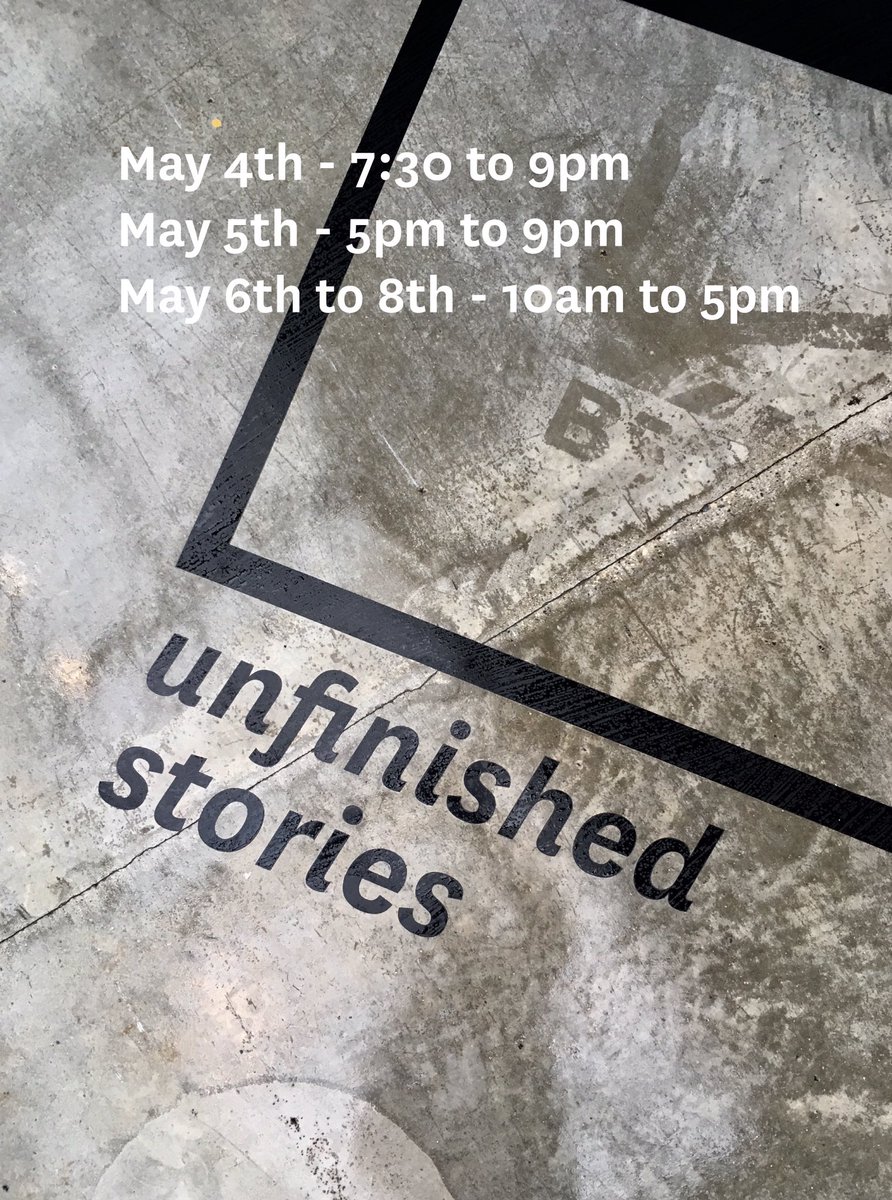 pefung's tweet photo. Unfinished Story, an installation to challenge our understanding of what being informed means. Come joins us at @EmilyCarrU this weekend https://t.co/7ix9qdPfOt