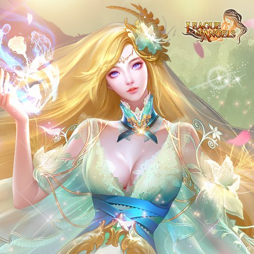 Angel Azalea comes along with spring! Rt if you like her! #spring #leagueofangels #rpg #onlinegames #browsergame