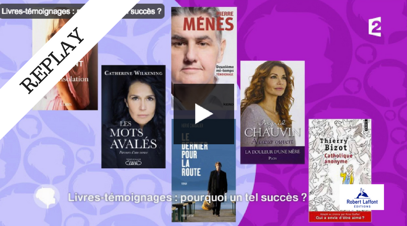 Livres-témoignages : pourquoi un tel succès ? 
<a href="/apiou/">apiou delphine</a>, auteure de "Avant j'avais deux seins" dans <a href="/CAP_France2/">C'est au programme</a> goo.gl/rvSrsR