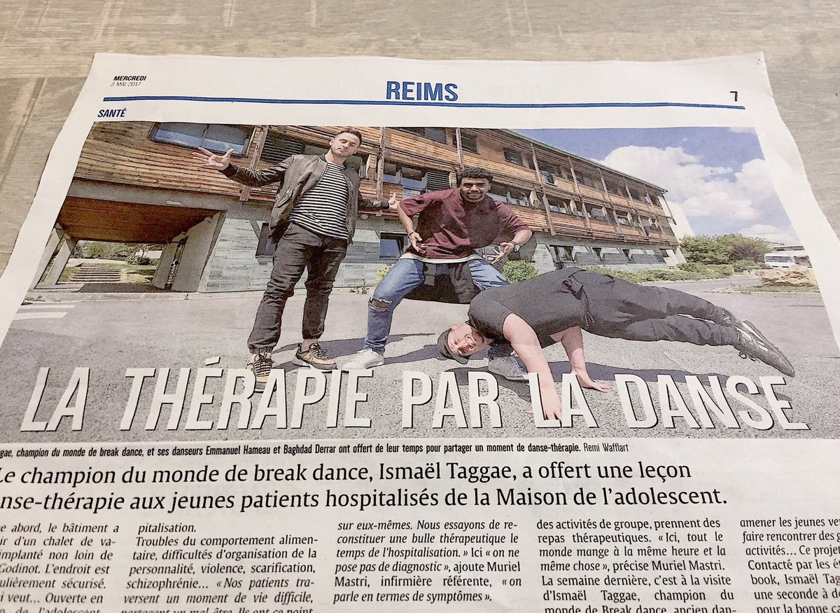 UN HÔPITAL, DES JEUNES ,DE LA DANSE !
Au départ ds son coin pour finir tous ensemble 👌💪 .
#reims #ensemble #studio511