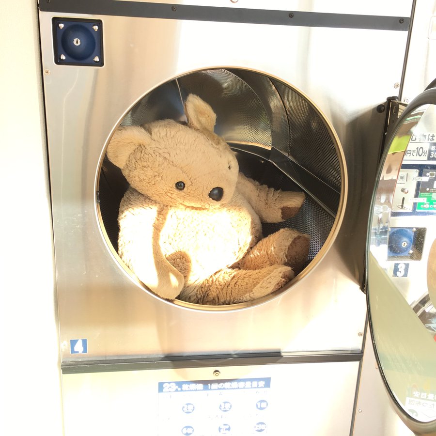 ぬいぐるみの洗濯はコインランドリーでもok 乾燥機は 自宅で簡単 安心はオキシ漬け 生活の知恵大全