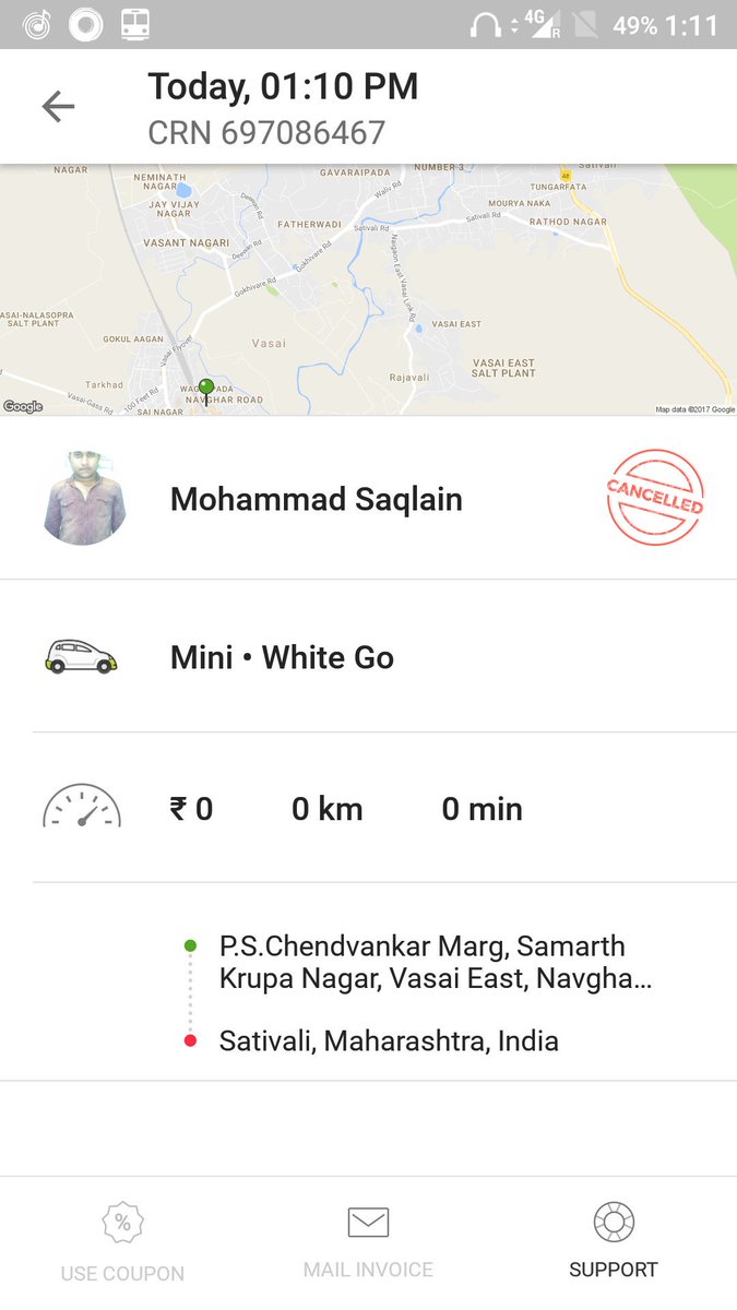hemalkarelia's tweet image. @ola_supports @Olacabs yet again your cab service canceled on me. Even after booking 1hr in advance. #keepitup #howtolose #customer