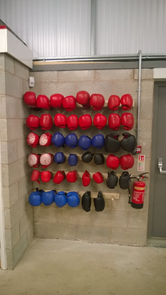 Barton Athletic Club on Twitter "New boxing glove rack and hooks in