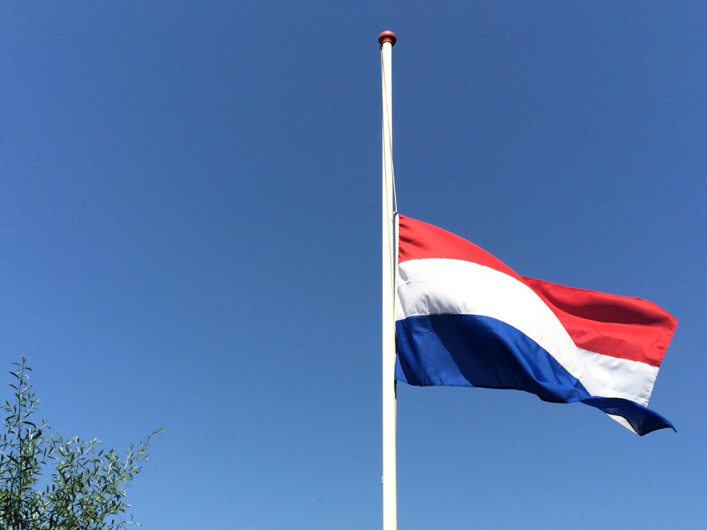 In verband met Nationale Dodenherdenking sluiten wij vandaag om 19:00 🇳🇱