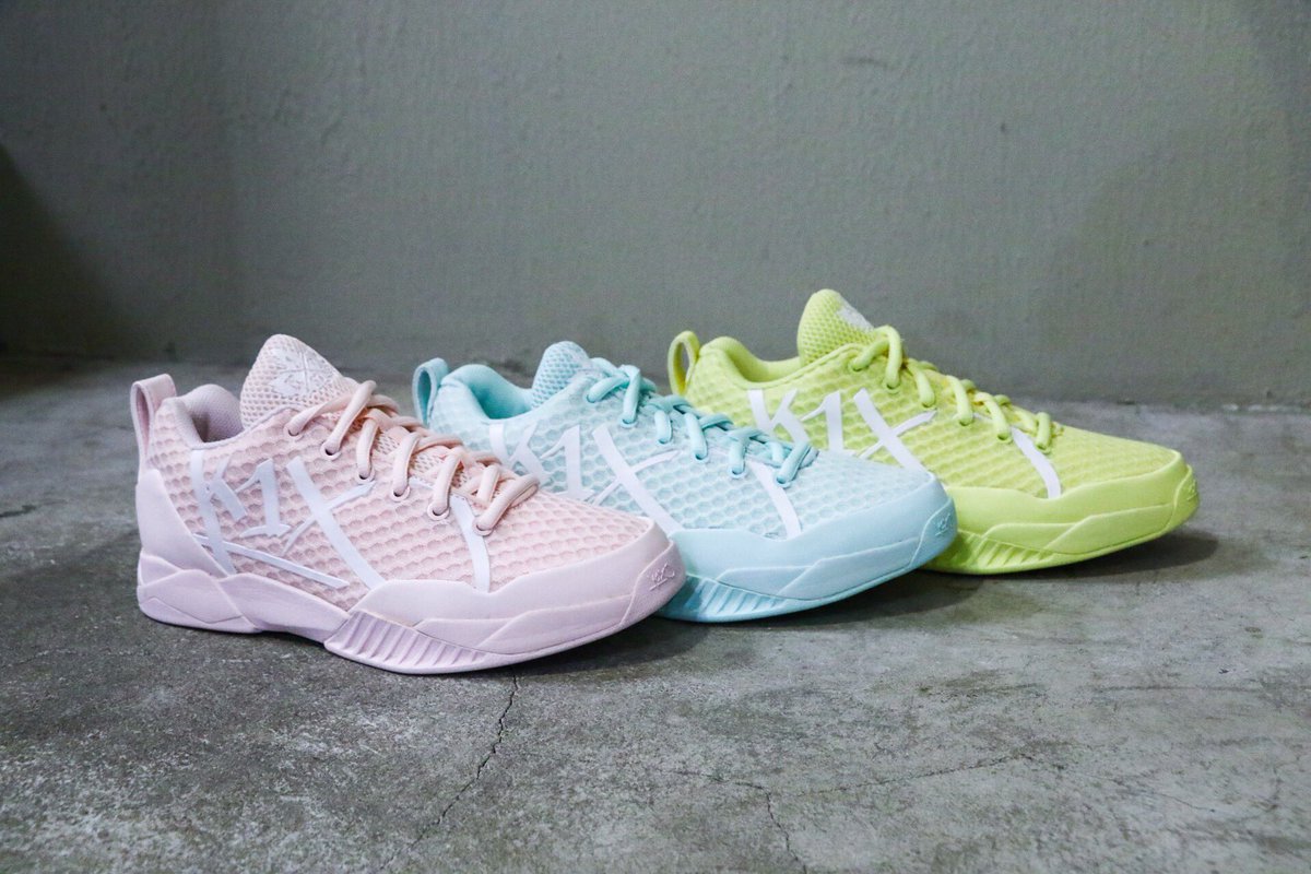 Slam 玉川学園店 K1xよりparadoxumの新色が3色登場 バッシュとしては珍しいパステル色のカラーリング 春夏シーズンを足元から爽やかに彩りましょう サイズは24cmからご用意あります 是非店頭でお試し下さい バスケ 専門店 Slam K1x