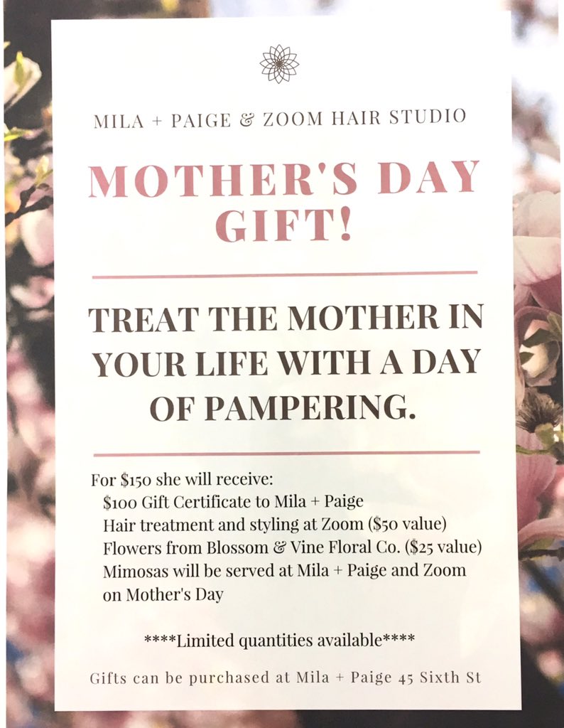 Less than two weeks left to buy the mother in your life this great gift! #newwest #mothersday #shoplocal