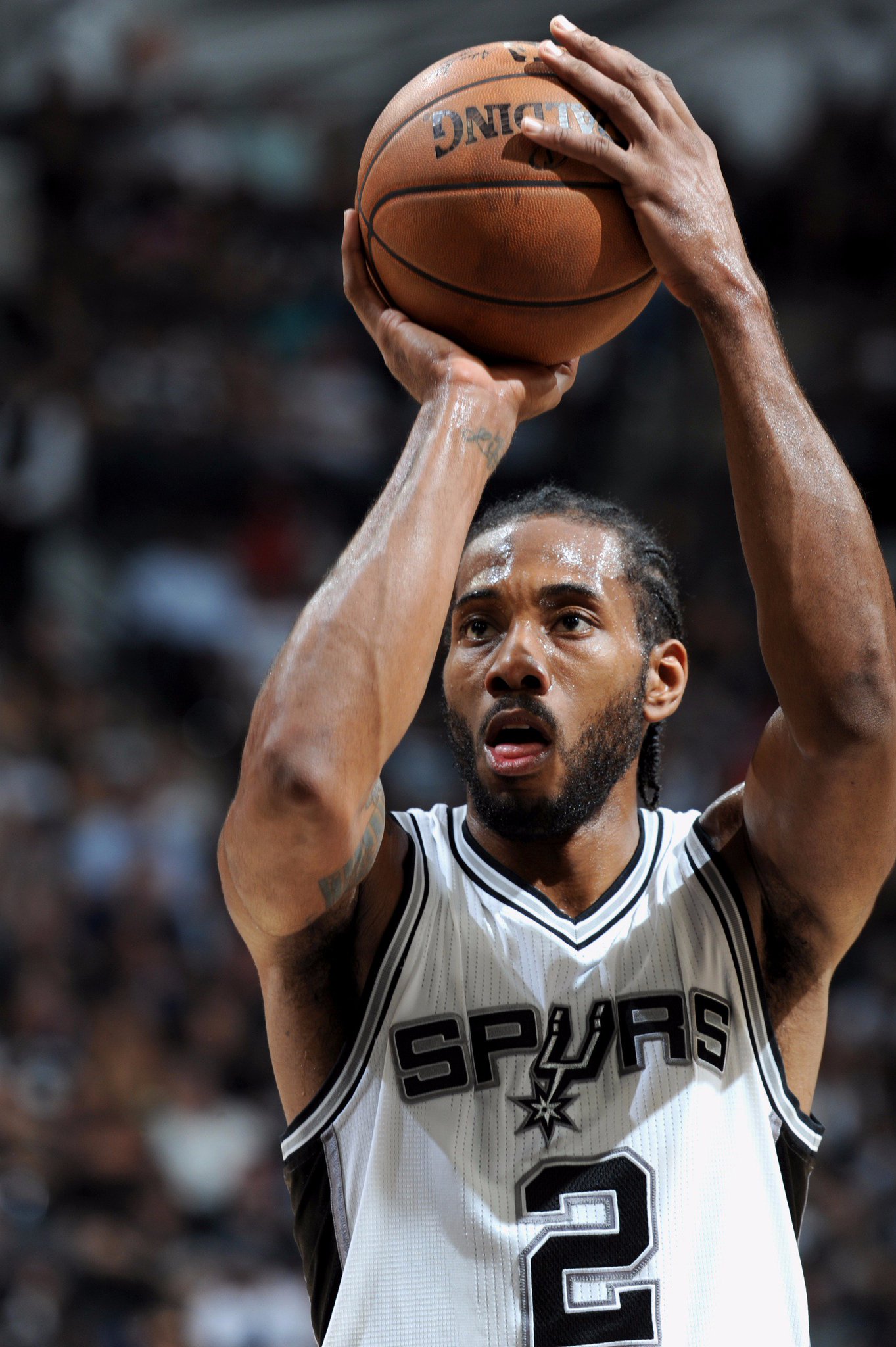 NBA.com/Stats on X: Kawhi Leonard is the first @spurs player with at least  34p, 8a & 7r in the #NBAPlayoffs since Johnny Moore (39p,12a & 8r)  in 1983.  / X