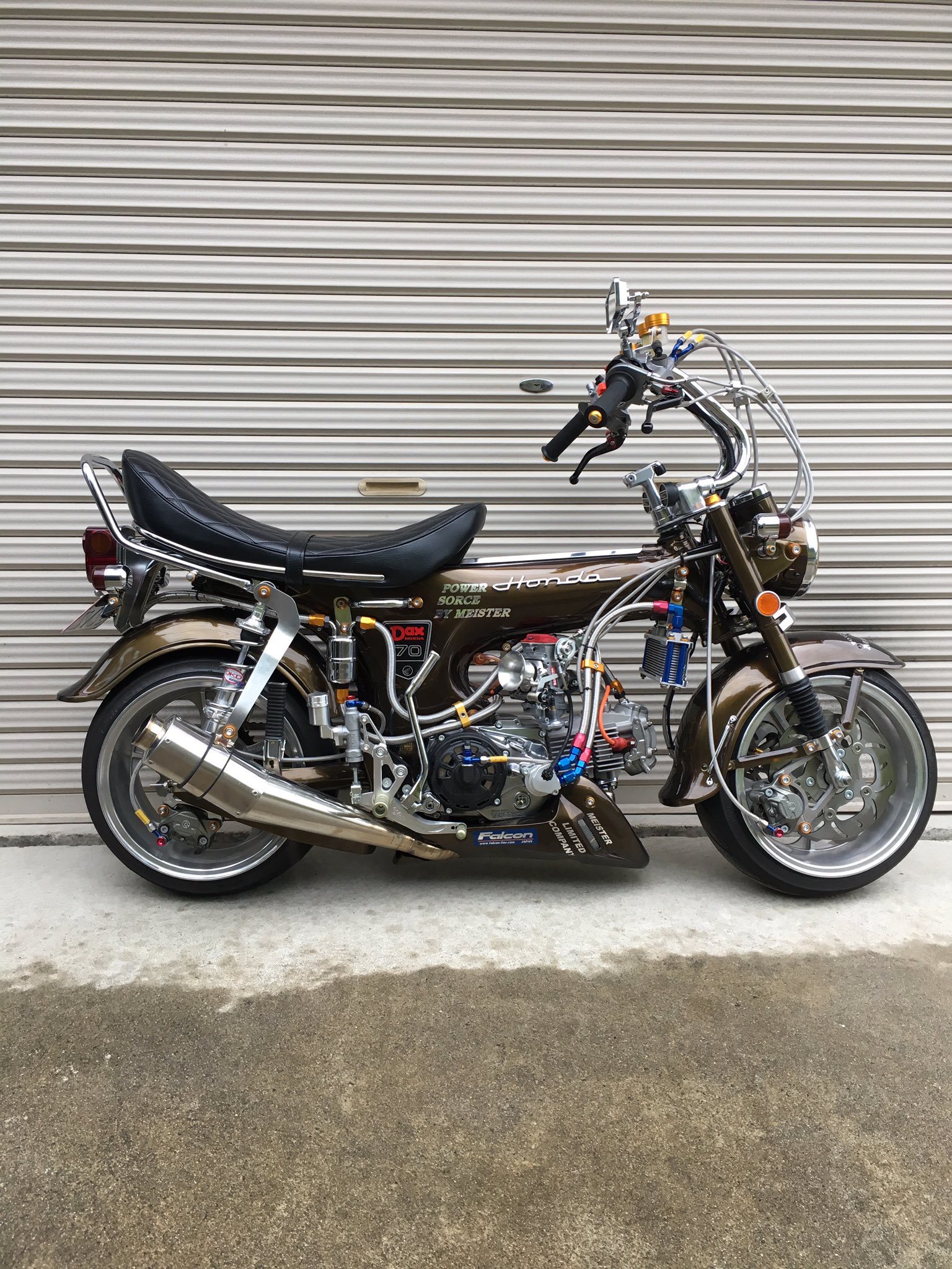 ホンダ4mini ダックス シャリー モンキーファルコン製12インチ