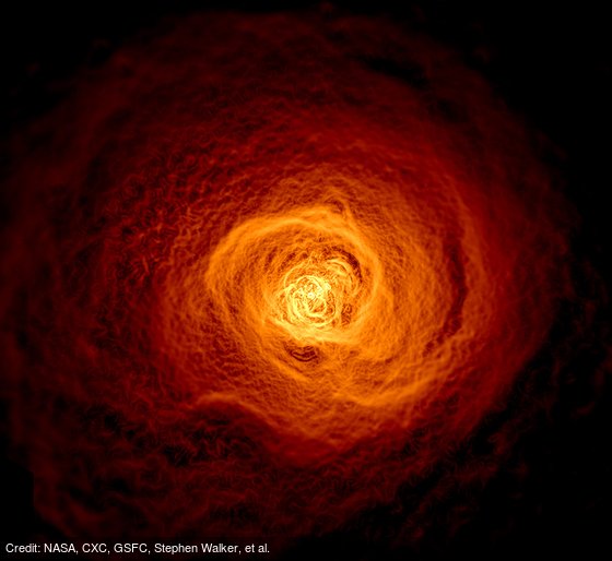 apod's tweet image. The Perseus Cluster Waves: apod.nasa.gov/apod/ap170504.… by @chandraxray