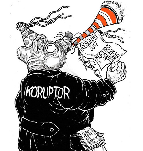  Gambar  Karikatur  Korupsi  Di  Indonesia Ideku Unik