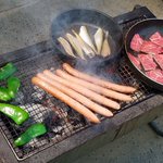 賢いけど風情がないｗフライパンを使ったBBQが何か違う!