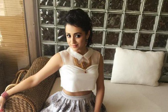  \" HAPPY BIRTHDAY TRISHA KRISHNAN \" YOUR\S ANJI SK 
