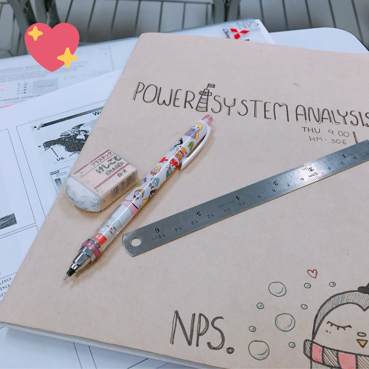 NpsPeace's tweet image. คาบสุดท้าย #4E #PowerSystemAnalysis