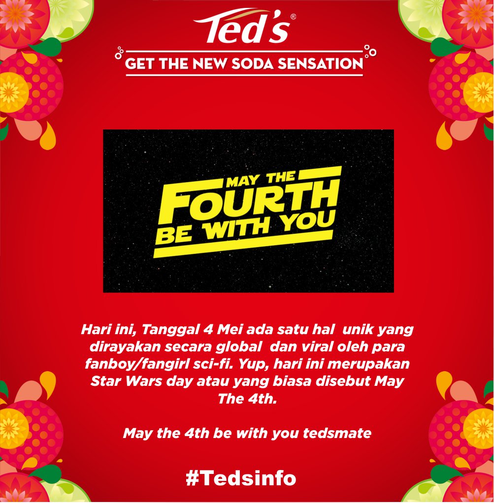 May The 4th Be With You

#Tedsmate #StarWarsDay