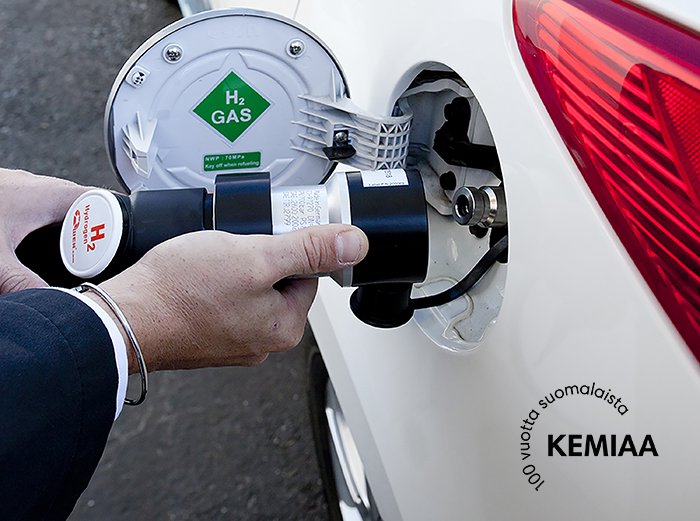 Päästötöntä ajamista vedyllä: bit.ly/2p7Uv32 #kemia100 <a href="/woikoski/">Woikoski</a>