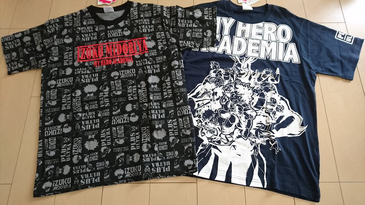 さみ 任務遂行済み しまむらで噂のヒロアカtシャツ買ってきた 出久くん総柄のtシャツ 可愛い 総柄大好きマン これで爆豪くん総柄あったら良かったなぁ さみ 任務遂行済み しまむらで噂のヒロアカtシャツ買ってきた 出久くん総柄のtシャツ 可愛い 総柄大好きマン これで爆豪くん総柄あったら良かったなぁ