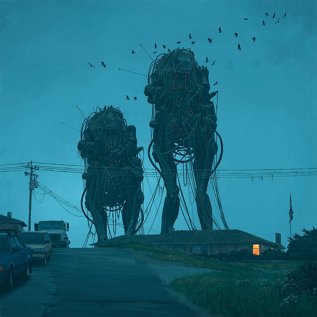 axelrod_eric's tweet image. digr_io simonstalenhag&apos;s sci-fi dystopia art is stunning ln.is/YRdE2 by #visualisingdata