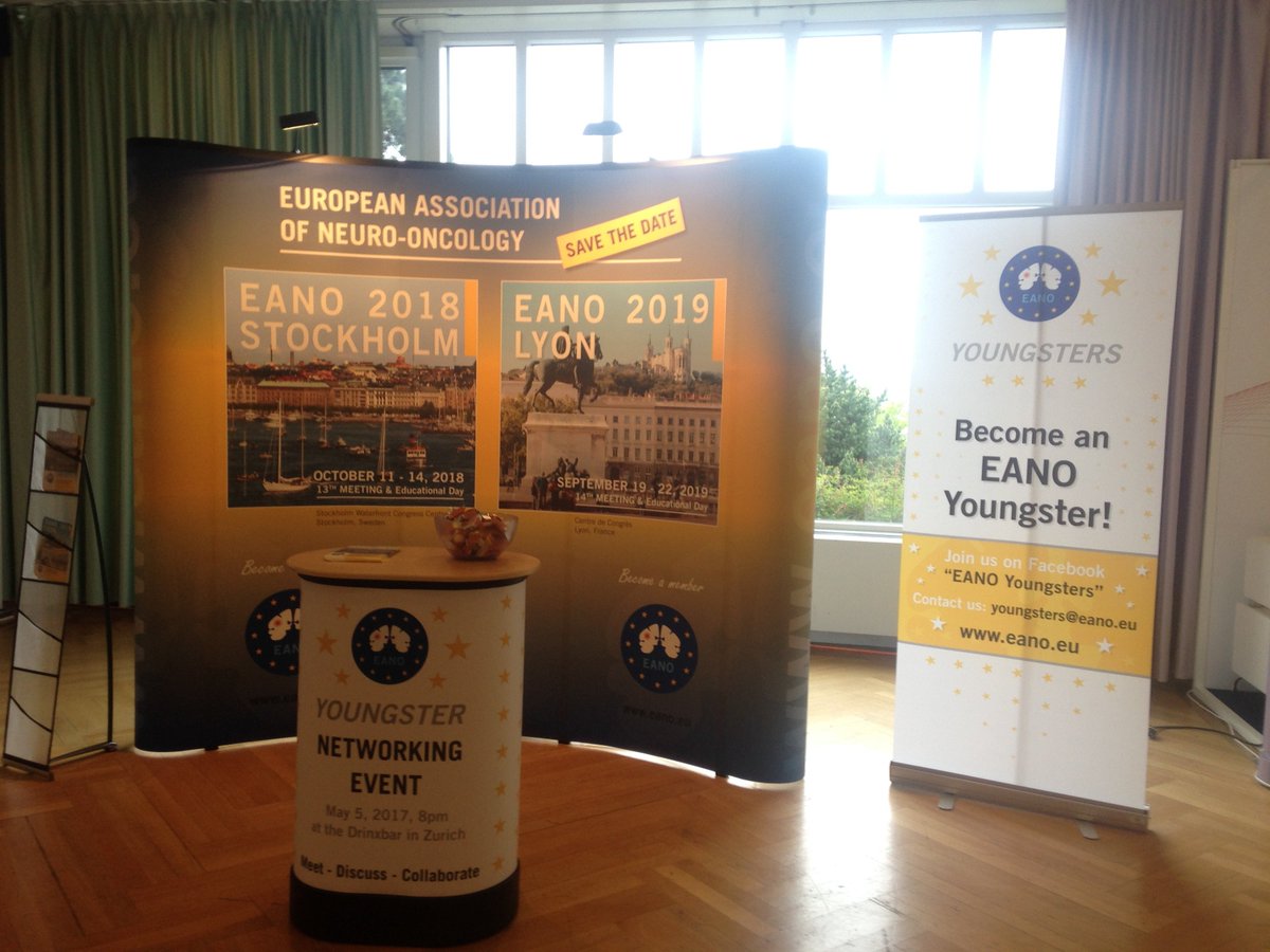 EANOassociation's tweet photo. Stop by at #EANO booth at #WFNOS2017 THE #neurooncology meeting https://t.co/tOE2ptB3lA