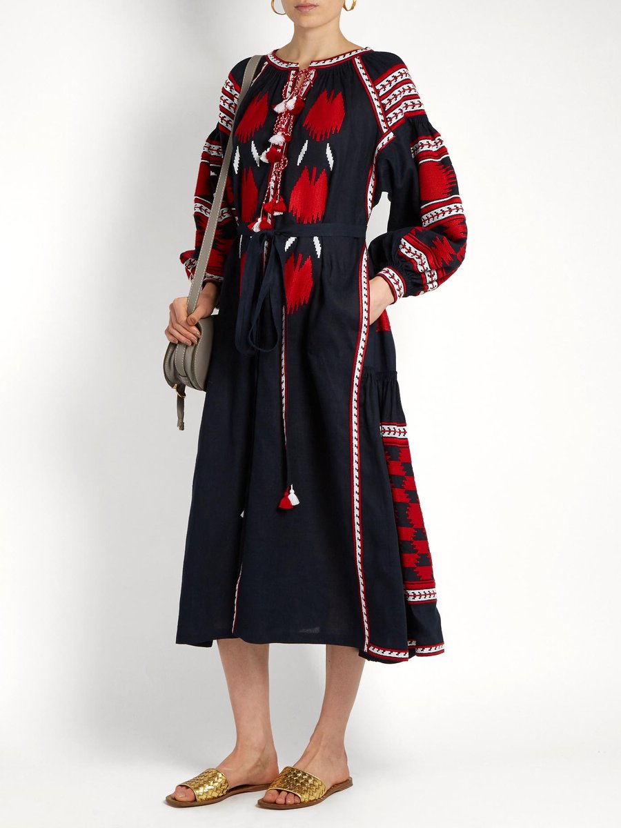 MATCHESFASHION's tweet photo. #VitaKin's warm-weather collection is filled with artisanal updates on classic vyshyvanka designs. https://t.co/KXA95jfoq0 https://t.co/XMuo5hp6eH