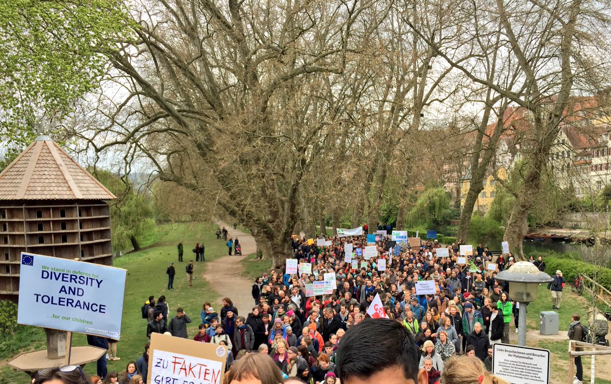 #marchforscience Tübingen