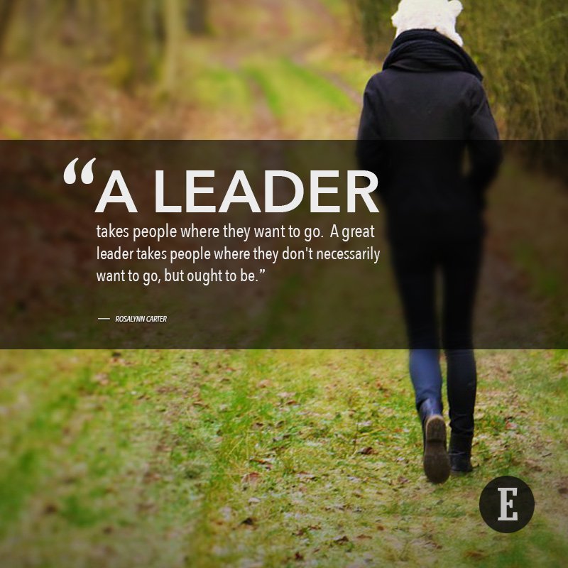 describe a leader