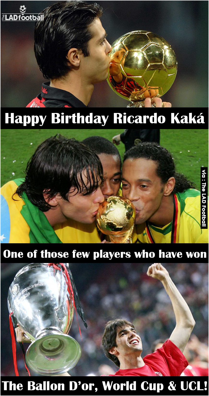 Happy 35th Birthday Ricardo Kaká 