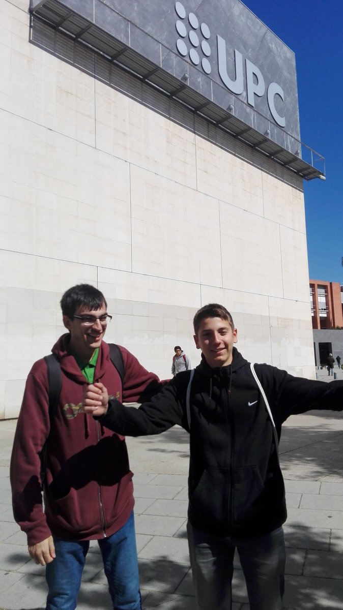 jordiguijarro's tweet image. Segona jornada Olimpiada Informàtica a la @la_UPC ànims #codelearner @izanbf1803 @code_learn