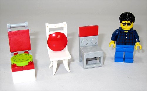 ট ইট র 不破雷蔵 ガベージニュース 先日レゴで設計したオシャレ椅子とパイプ椅子っぽい椅子が完成しました フィギュアサイズに合わせてあります Lego