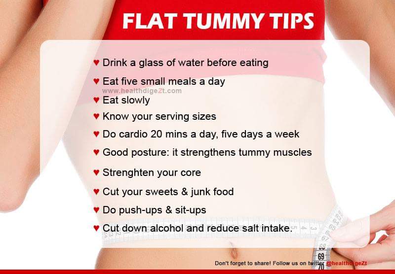 Tips for a flat tummy 💃

#health #fitness #flatbelly #weightloss #healthcare #motivation #nutrition #exercise #HealthTips #Diet #tonedtummy