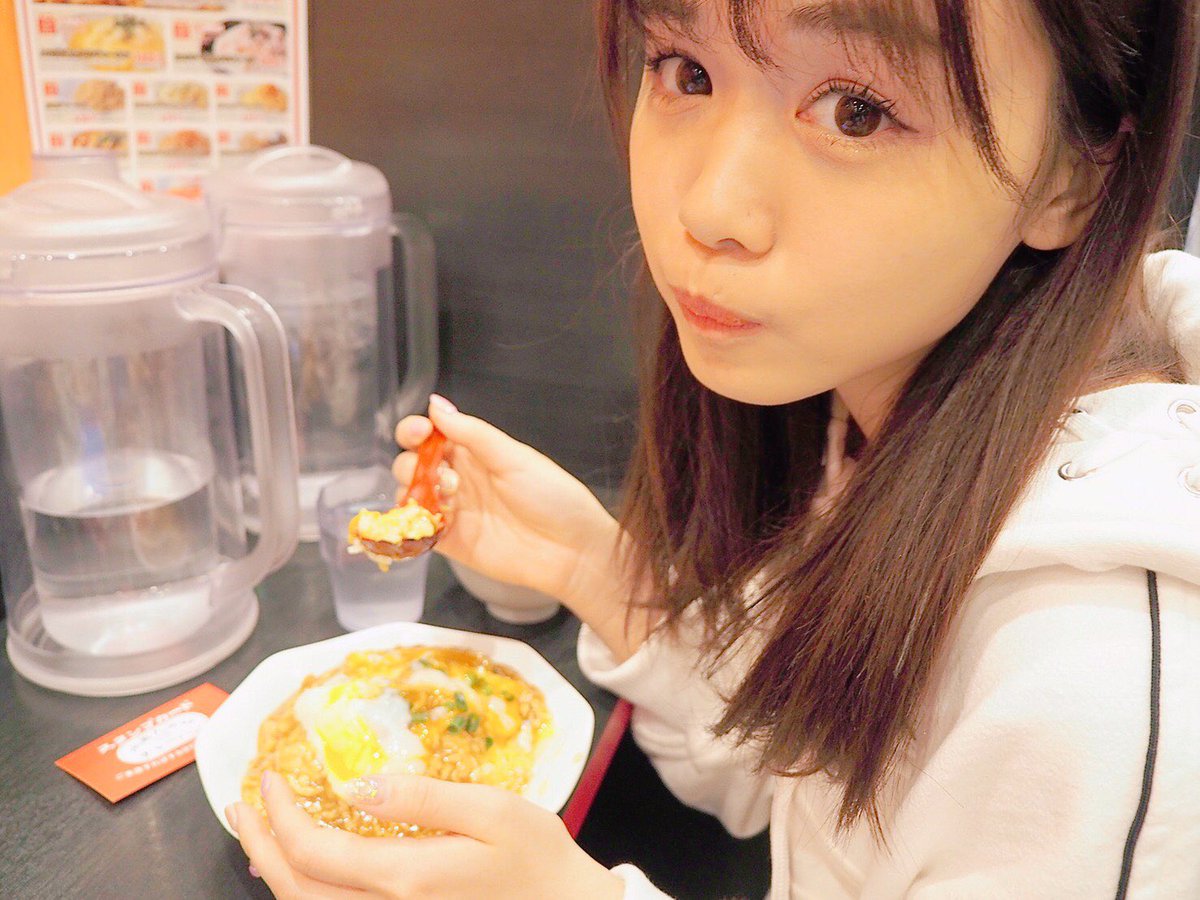 ゆうこす 2 22 Yoan発売 もりもり食べる女の子が一番かわいい 肉あんかけチャーハン炒王 ガッツリ 女の子 １人でも行きやすい雰囲気だった 実際ファンの女の子が何人か声かけてくれて嬉しかった ありがとう