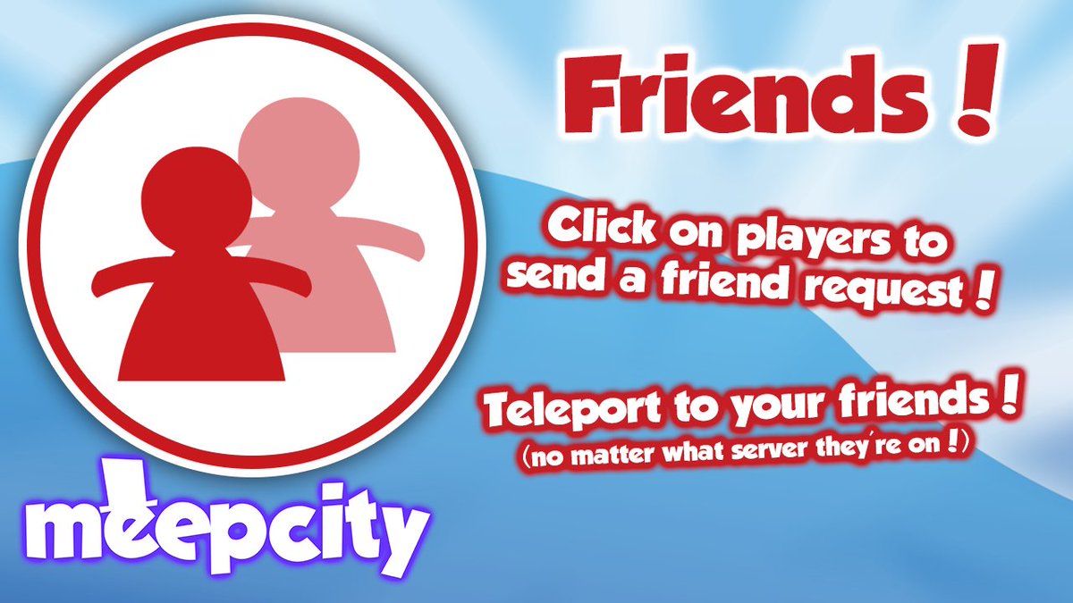 Alexnewtron On Twitter This Is Seperate From Regular Roblox Friends It S A Meepcity Friends List - how do you unfriend someone on roblox￼
