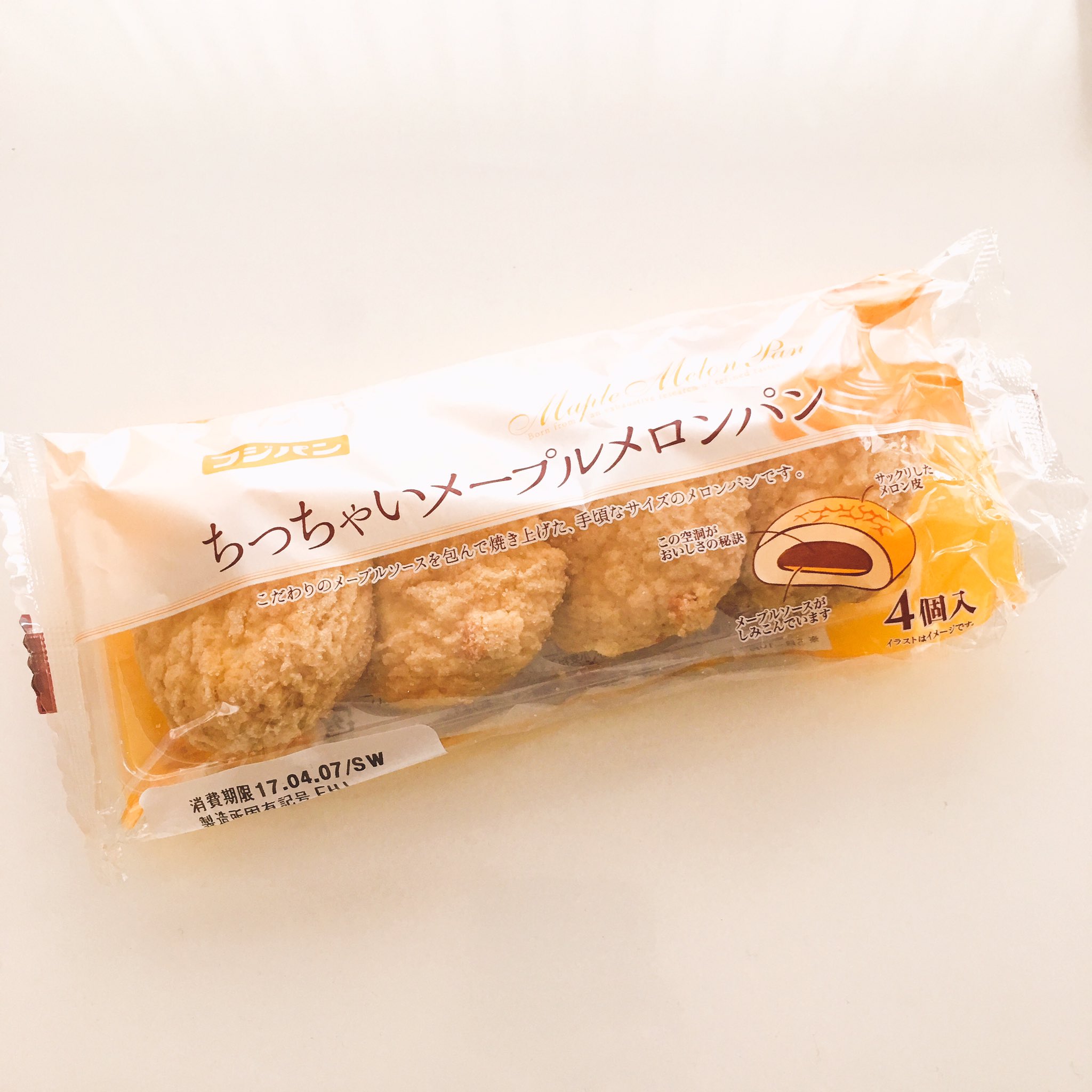 メロンパン Amazon | フジパン ちっちゃい練乳メロンパン 4コ入 | フジパン