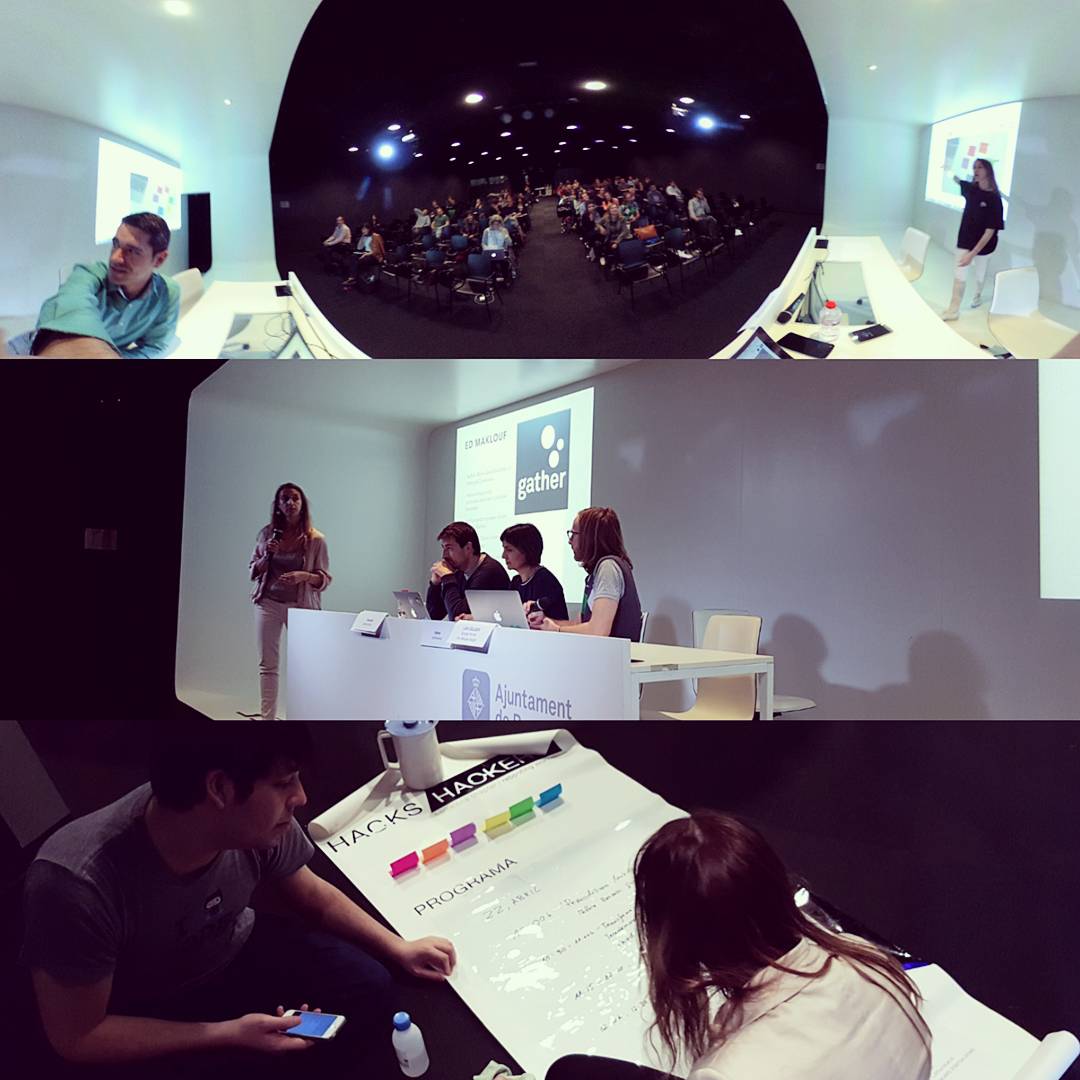 mberzosa's tweet photo. Momentos @HacksHackersBCN #auditorium #JournalismDays #Barcelona #360 #startups #journos #boost https://t.co/X9MpxlJuHS https://t.co/MxAfdrl23R
